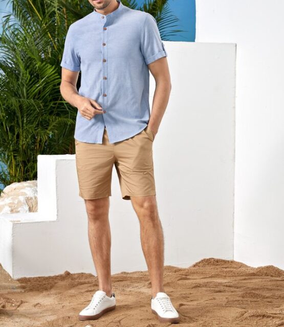 Fantastic  Men Roll Up Sleeve Shirt - Image 3