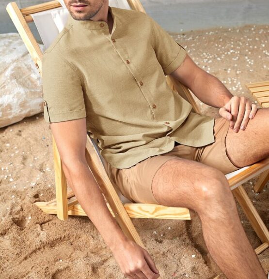 Fantastic  Men Roll Up Sleeve Shirt - Image 7