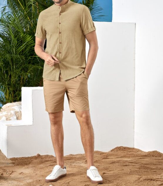 Fantastic  Men Roll Up Sleeve Shirt - Image 8