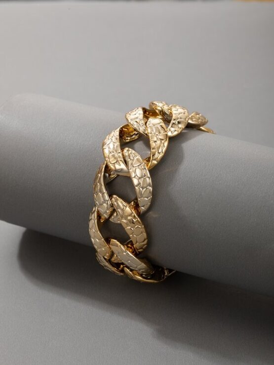 Fantastic  Hot Textured Chain Anklet - Image 3