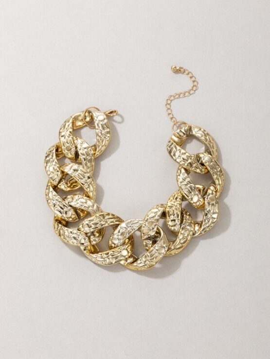 Fantastic  Hot Textured Chain Anklet - Image 4