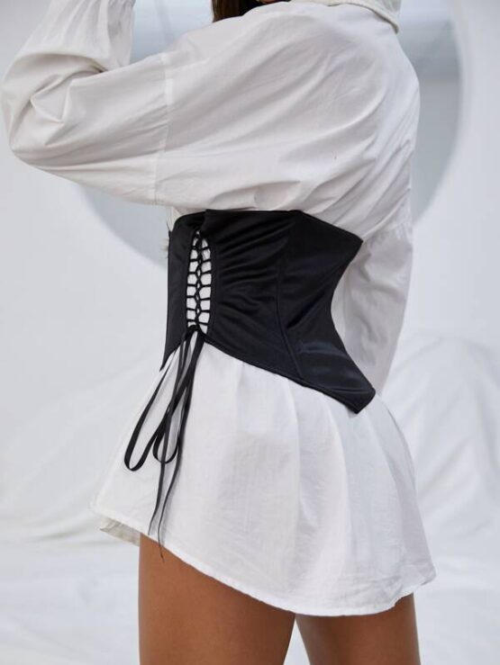 Fantastic Lace-up Front Corset Belt - Image 9