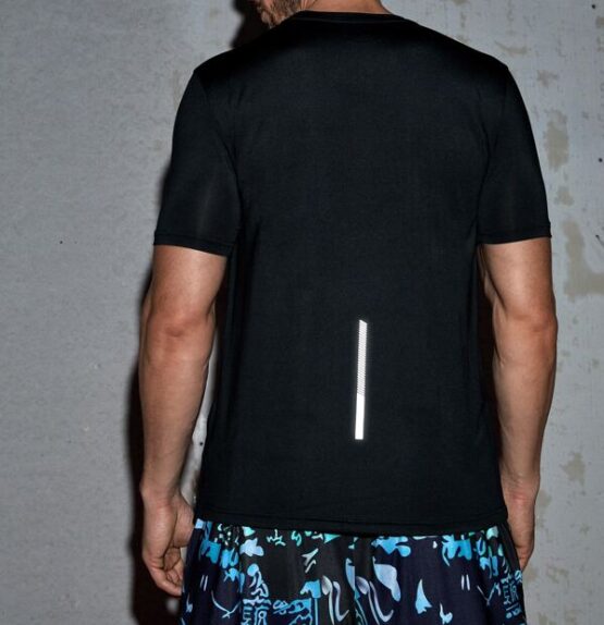 Men Letter Graphic Sports Tee - Image 3