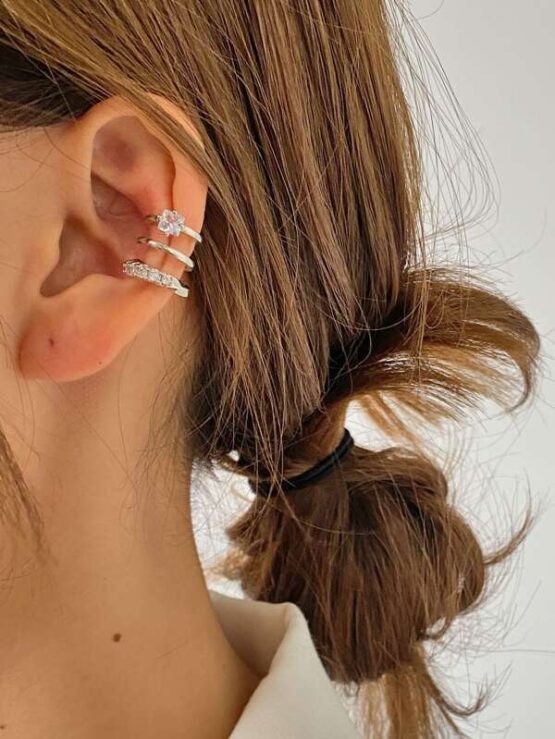 Fantastic Fashionable Hot Zircon Decor Ear Cuff