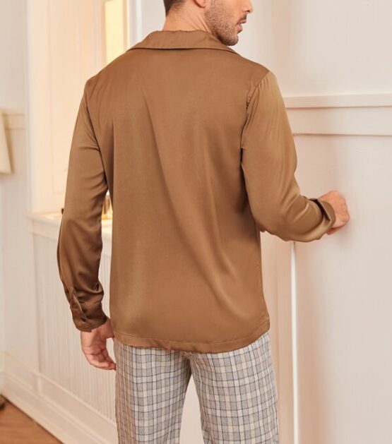 Fantastic  Men Button Up Flap Pocket Shirt - Image 2