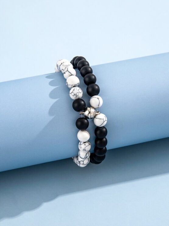 Fantastic  Two pieces Beaded Bracelet - Image 3