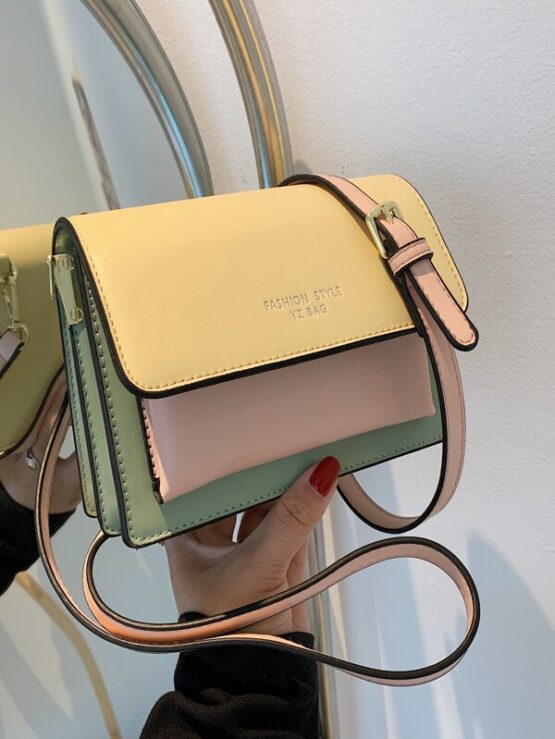 Fantastic  Color Block Crossbody Bag
