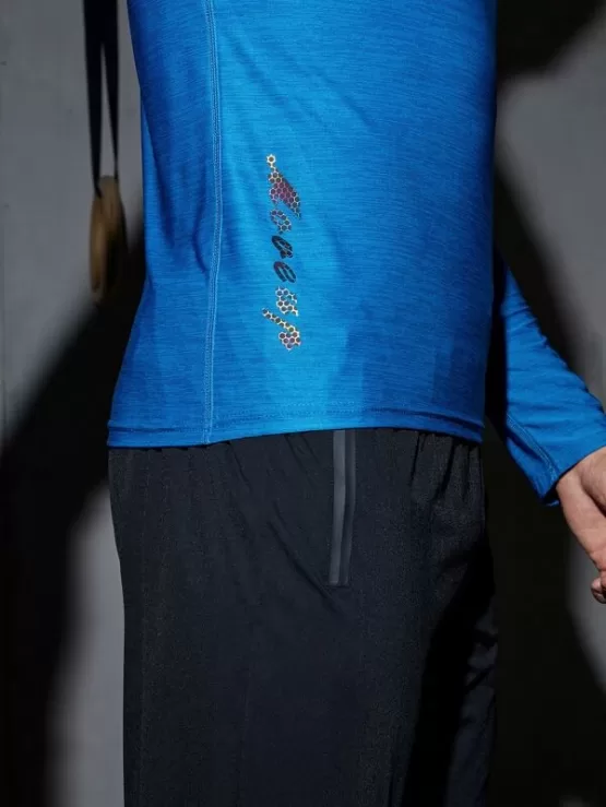 Men Drawstring Hooded Sports Sweatshirts - Image 2