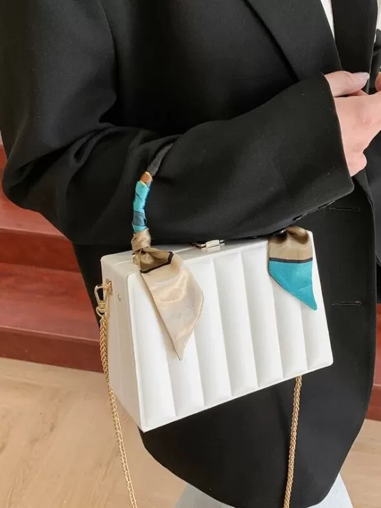 Fantastic  Twilly Scarf Decor Box Bag