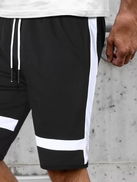 Fantastic  Men Contrast Panel Shorts - Image 3