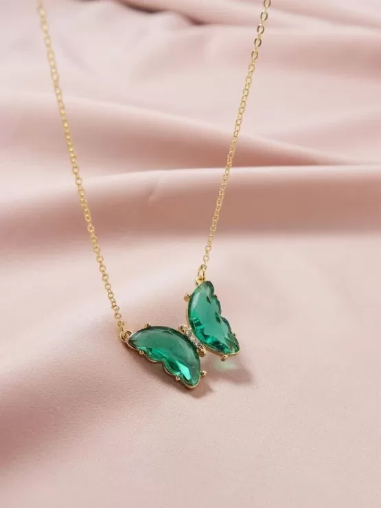 Fantastic  Butterfly Charm Style Necklace