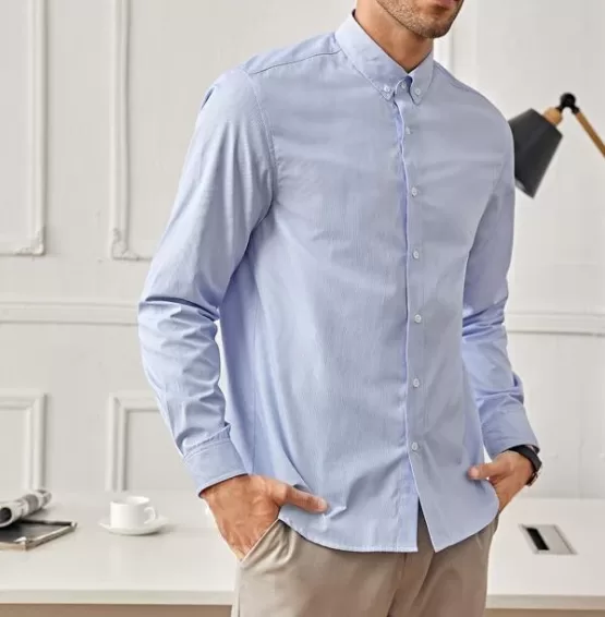 Fantastic  Men Single Breasted Shirt - Image 3
