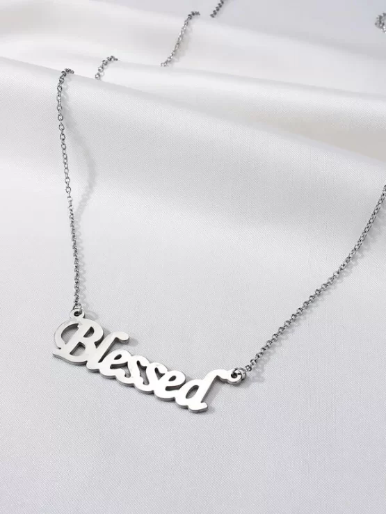 Fantastic Letter Pendant Style Necklace - Image 5