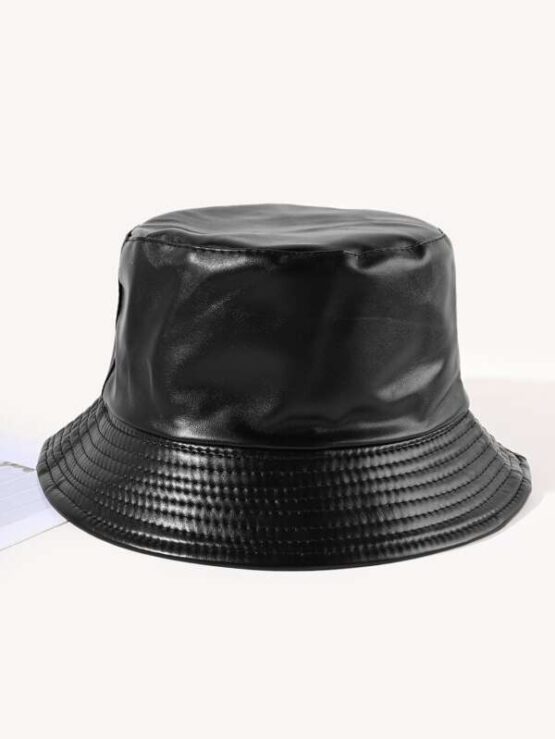 Fantastic  PU Reversible Bucket Hat