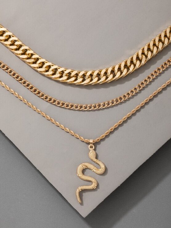 Fantastic  Serpentine Charm Necklace - Image 3