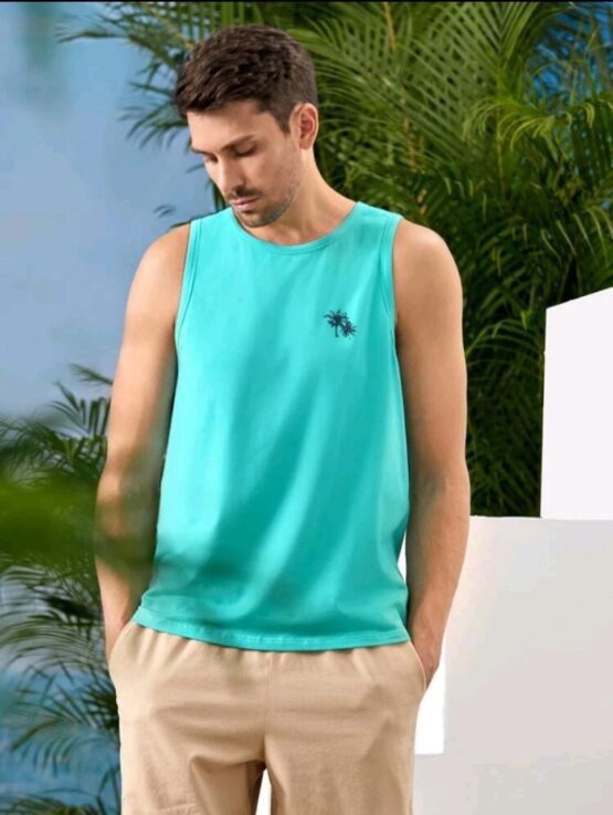 Men Letter Graphic Tank Top