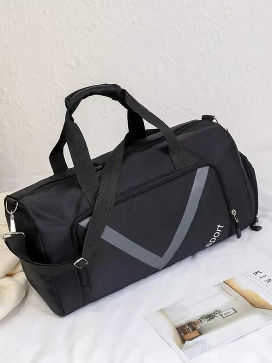 Letter Double Handle Graphic Training Bag - Image 2