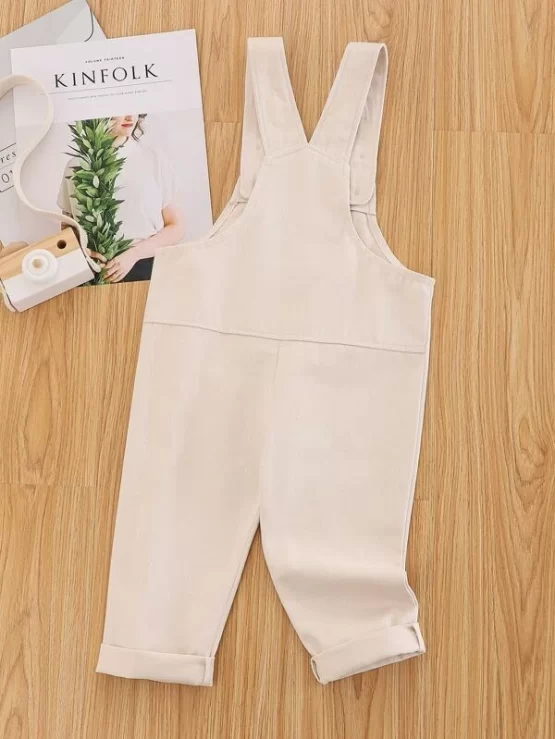 Toddler Boys Flap Jumpsuit Pocket Overall - Image 5