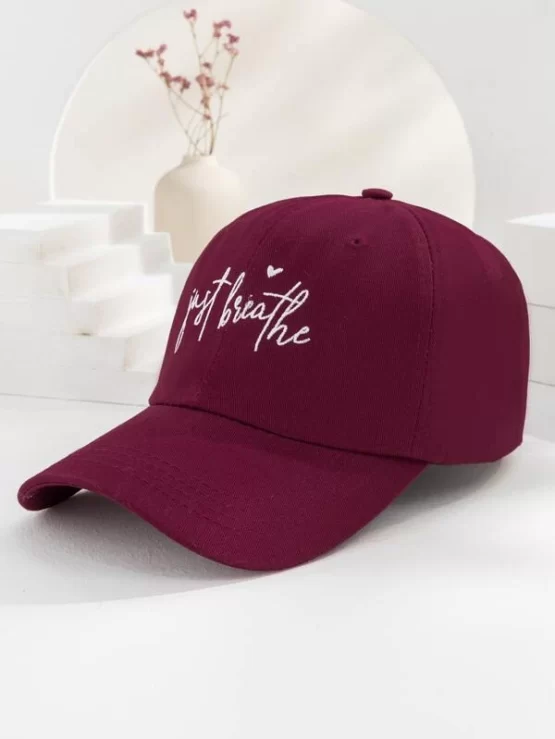 Casual Letter Embroidered Baseball Cap - Image 2