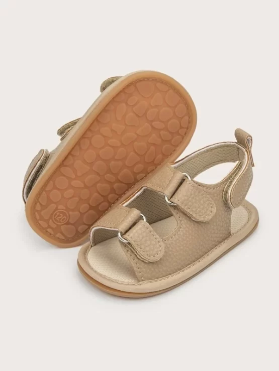 Boys Minimalist Hook-and-loop Fastener Strap Sandals - Image 2
