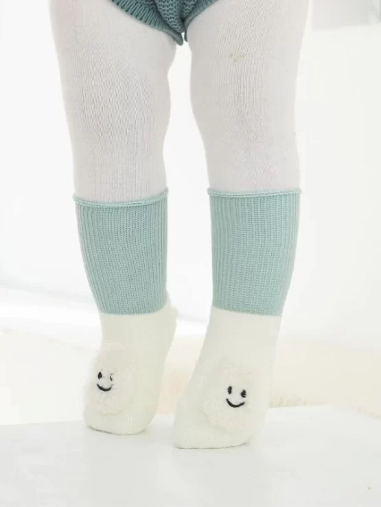 Baby Casual One Pair Cartoon Embroidery Socks - Image 2