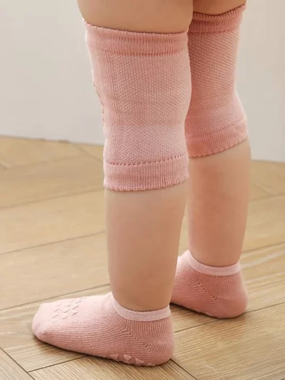 1pair Baby Solid Socks & 1pair Baby Leg Warmers - Image 3