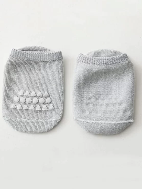 1pair Baby Solid Socks & 1pair Baby Leg Warmers - Image 5