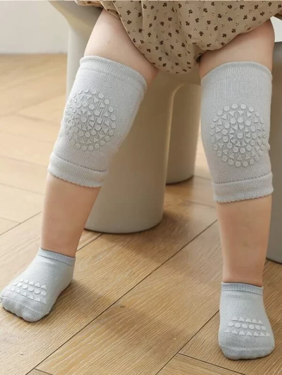 1pair Baby Solid Socks & 1pair Baby Leg Warmers - Image 7