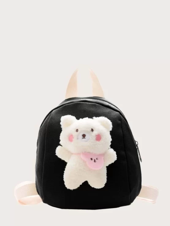 Boys Adjustable 3D Cartoon Decor Backpack - Image 13