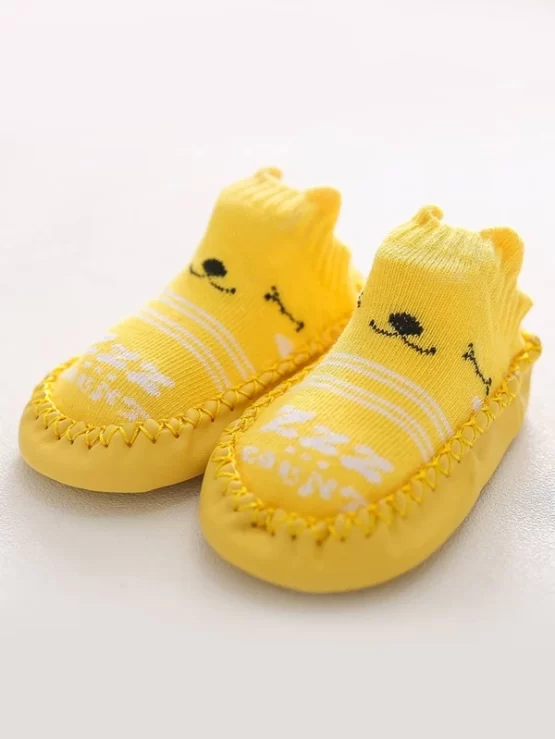 Baby Striped Casual Pattern Shoe Cartoon Socks - Image 2