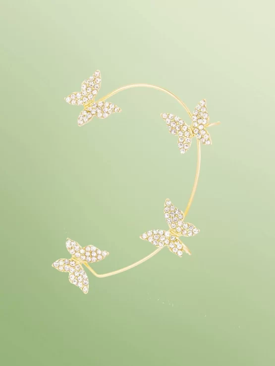 Fairy Grunge One Piece Butterfly Decor Ear Cuff - Image 3