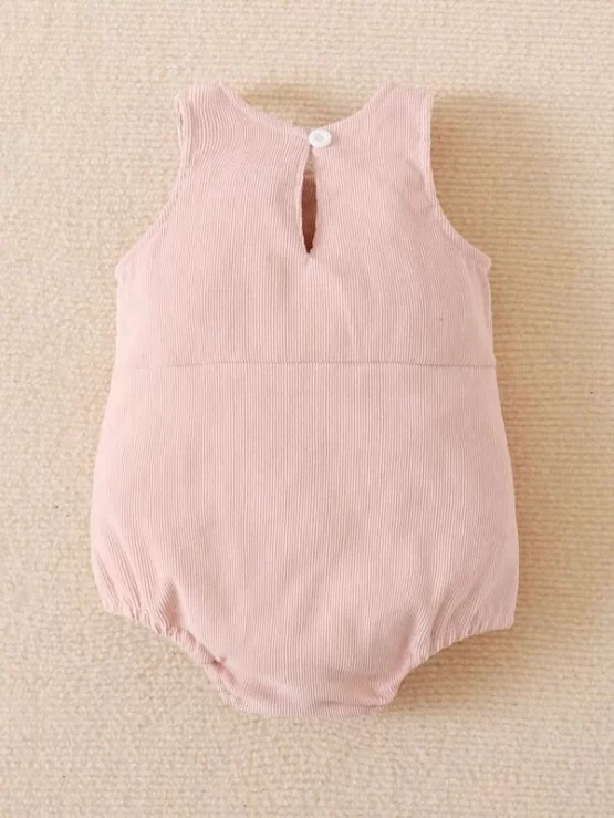 Baby Patched Graphic Rainbow Tank Bodysuit - Image 3