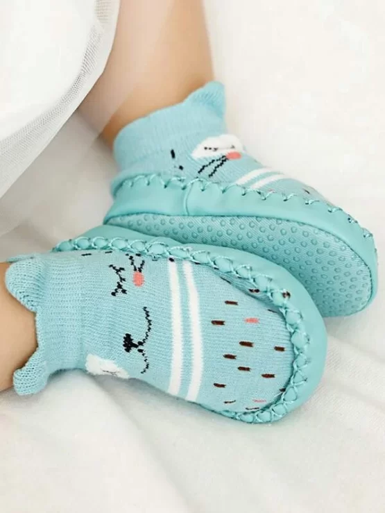 Baby Striped Casual Pattern Shoe Cartoon Socks - Image 8
