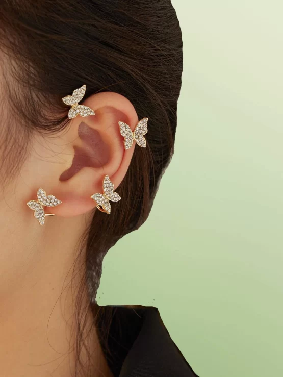 Fairy Grunge One Piece Butterfly Decor Ear Cuff