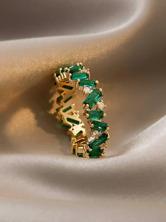 One Piece Fashionable Zircon Decor Ring - Image 3