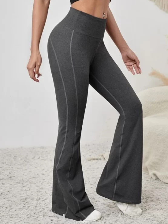 Breathable Softness Top Stitching Sports Pants - Image 4