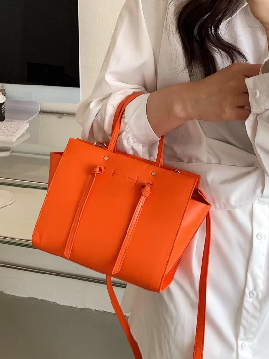 Minimalist One Piece Adjustable Top Handle Bag - Image 3