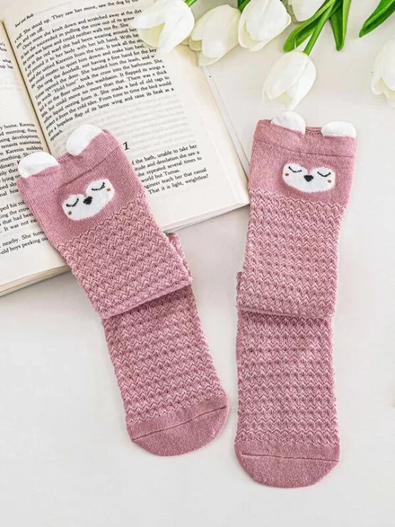 Baby Casual One Pair Cartoon Graphic Socks - Image 2