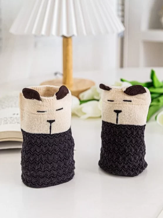 Baby Casual One Pair Cartoon Graphic Socks - Image 7