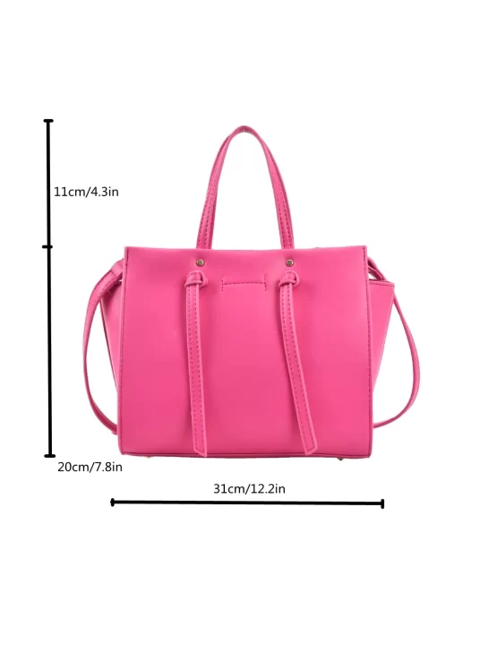 Minimalist One Piece Adjustable Top Handle Bag - Image 4
