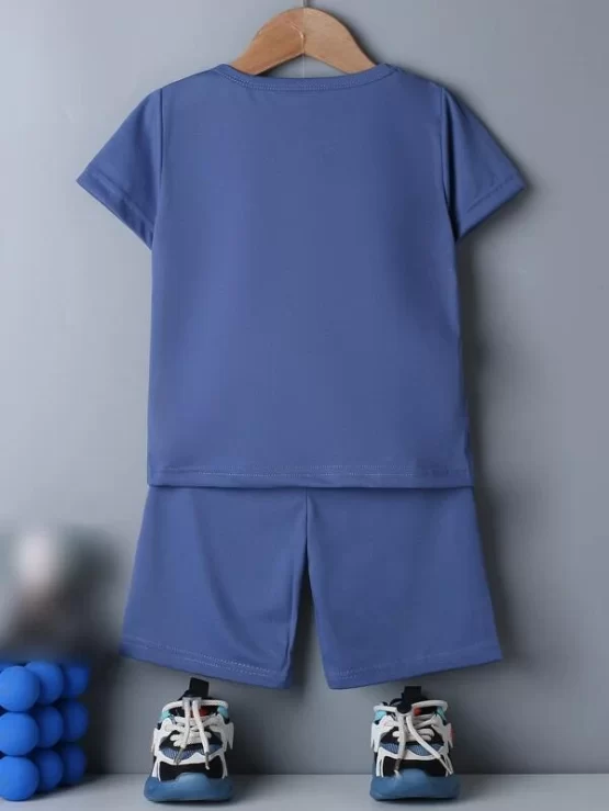 Toddler Boys Slogan Graphic Tee & Shorts - Image 6