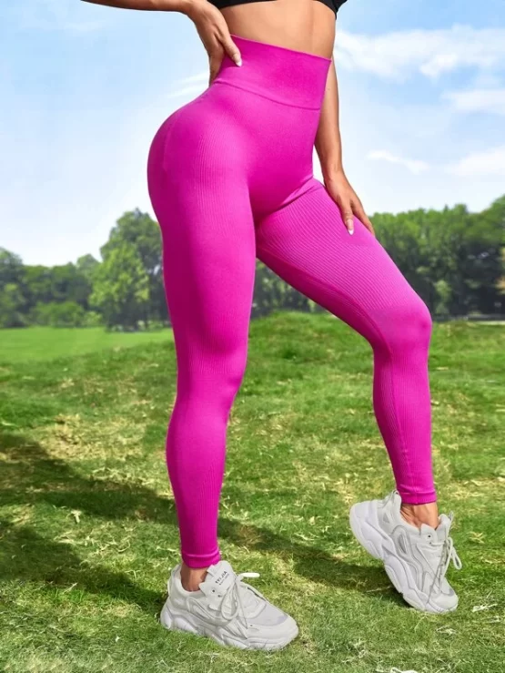 Scrunch Butt Wideband Waist Sports Leggings