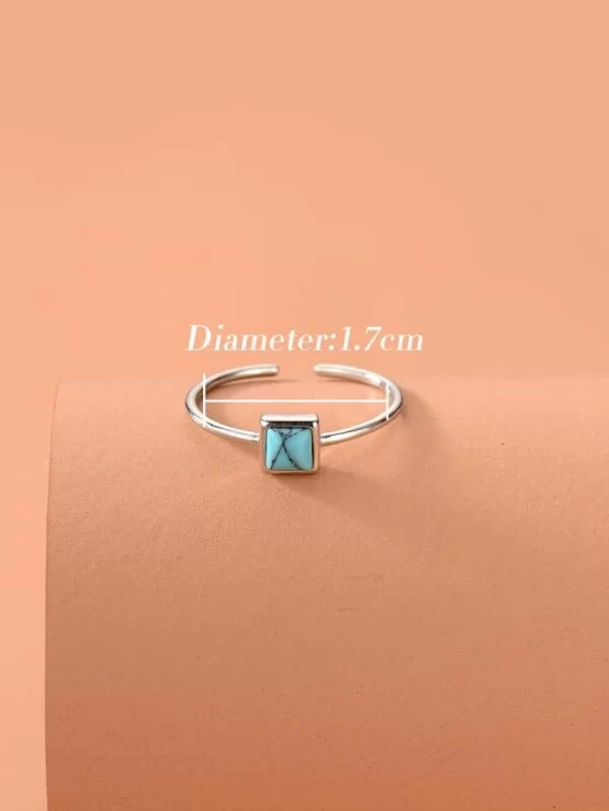 One Piece Fashionable Copper Cuff Design Ring - Image 3