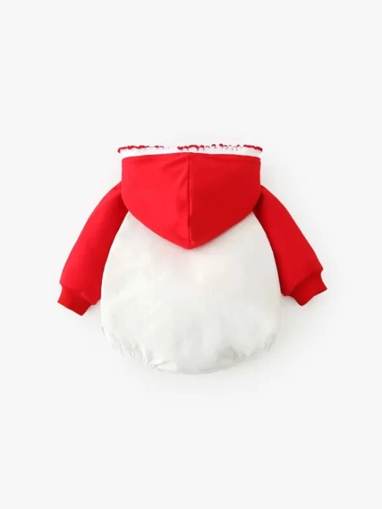 Peninsula Baby Strawberry Patch Hooded Overall Bodysuit - Image 2