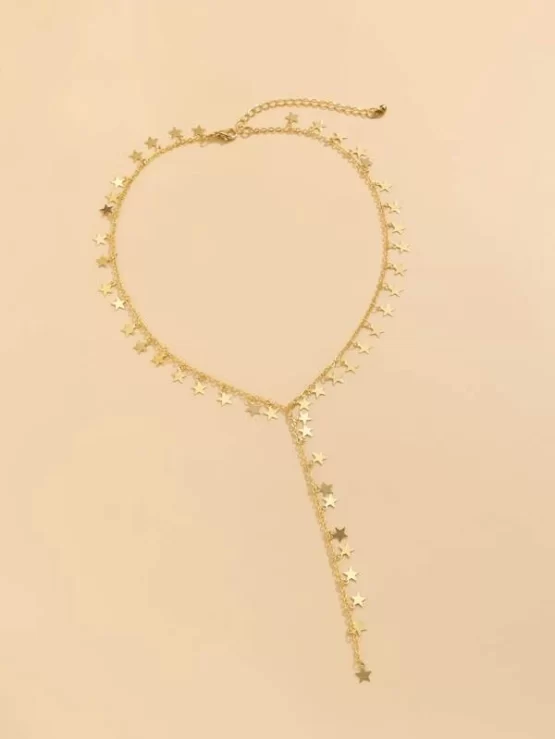 Star Fashionable Y Lariat Charm Necklace - Image 3
