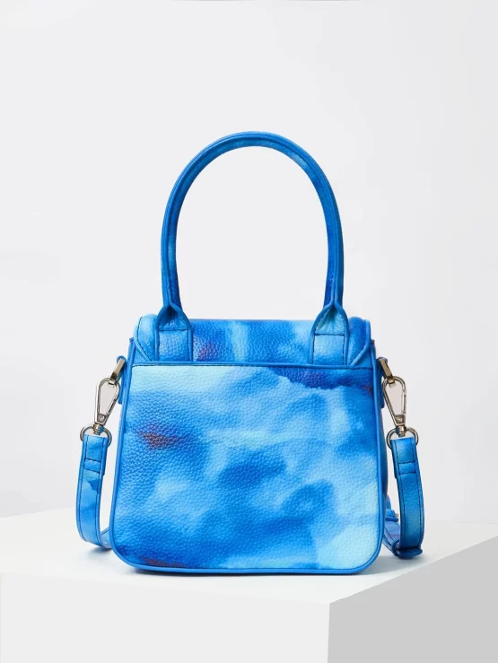 MOTF PREMIUM Tie Dye Flap Satchel Bag - Image 5