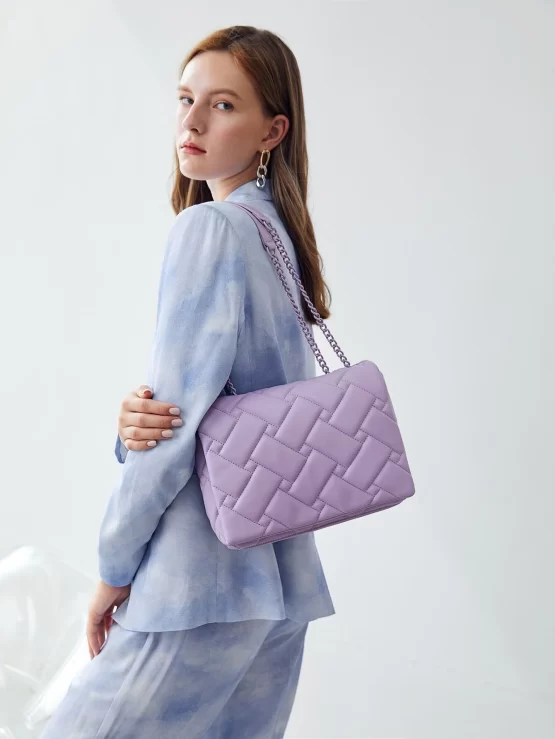 MOTF PREMIUM Quilted Flap Chain Shoulder Bag - Image 3