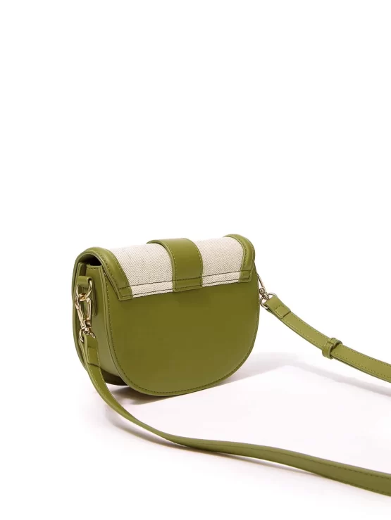MOTF PREMIUM Two Tone Saddle Design Shoulder Bag - Image 3