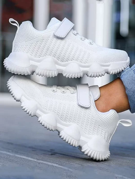 Boys Hook-and-loop Fastener Running Shoes