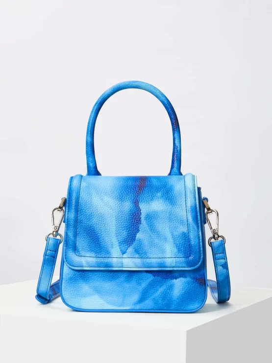 MOTF PREMIUM Tie Dye Flap Satchel Bag